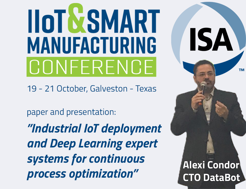 participação na IIoT & Smart Manufacturing Conference da ISA